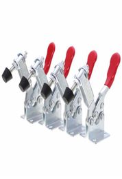 4 PCSset Capacité de maintenance 100 kg Ferme rapide Type de type vertical GH201B TOGGLE CLAMP Hand Tool Set8190915