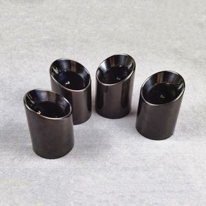 4 stuk Een Set Auto Styling Uitlaatpijp Uitlaat Nozzles Voor BMW M2 M2C M3 M4 Zwart Titanium Rvs uitlaat Tip