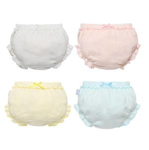 4 Couplelot Kids Cotton Panties Girl Baby Infant Newborn Fashion Solid Cute Bow Underpants pour les enfants Gift 462 E36899442