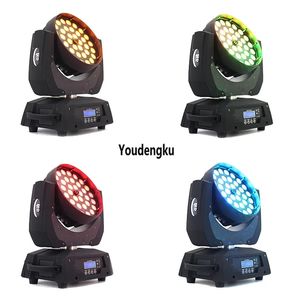 4 stuks 36x15w RGBWA 5IN1 LED Wash Movinghead Robe Zoom Moving Head LED Wash Mixer Stage Light