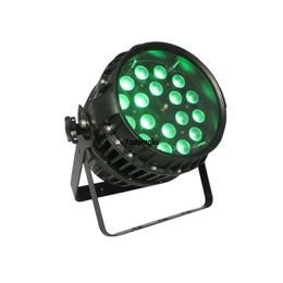 4 stuks RGBW 4IN1 IP65 LED Zoom PAR CAN Waterdicht 18 * 10W RGBW QUAD PAR 64 CAN OUTDOOR LEIDENE PAR VOOR FASE VERLICHTING