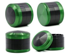 4 pièces Grider d'herbe en métal à pierre aiguë pour le tabac 63 mm de diamètre en aluminium Grinders 53 mm Hauteur HEAUX GRINDER 999033099979