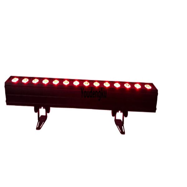 8 piezas de lavadora interior 14*15W RGBWA Quint Water Run Pixel Effects Bar 15W 5in1 LED Wall Wash Light