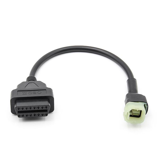 4 pin a 16 pin OBD2 Cables de adaptador de herramienta de diagnóstico OBD2 para motocicleta Honda