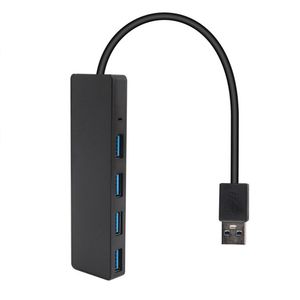 Divisor externo de alta velocidad de concentrador de datos ultradelgado USB 3,0 de 4 puertos para ordenador portátil, PC portátil, unidades flash USB JK2008XB