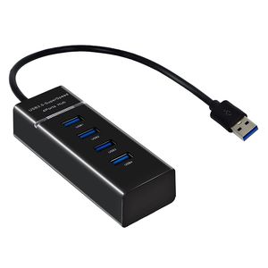 4 Ports USB 3.0 Hub Adaptateur USB 3.0 HUB Splitter pour pilote dur USB Flash Driver Clavier d'ordinateur portable Souris Table Imprimante scanners