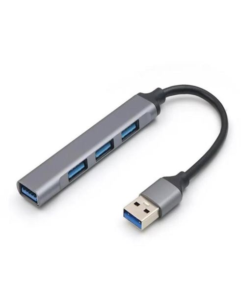 Hub USB 4 Ports 30, extension Type C vers répartiteur USB pour accessoires d'ordinateur portable, Station d'accueil multiple OTG pour Macbook 13 Pro Air PC3725753