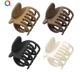 4 "Matte octopus Hair Clips Strong Grip Non-Slip Claw Hairclips Haarstyling Accessoires Geschenken voor vrouwen