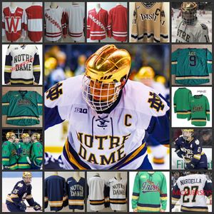 4 Riley Sheahan Hockey Jersey 10 Kyle Palmieri 22 Andrew Peeke Stephen Johns Tim Wallace Ben Simon Thomas Di Pauli Wisconsin Ice Jersey Nd Stitched College Ndf Jerseys