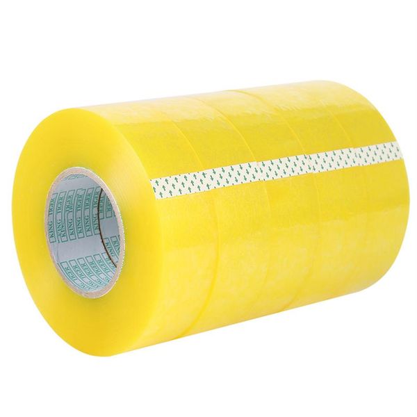 4 rouleaux Carton d'étanchéité transparent boîte d'emballage ruban-2 mil-2 pouces x 33 verges bureau Film ruban adhésif cadeau ruban Strapping282T