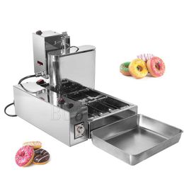 4 filas Donut Maker Machine Fryer Frey Machine Automatic Digital Donut Making Machine