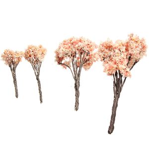 4 taille bricolage paysage Minni forêt de cerisier décor de jardin de plantes en pot