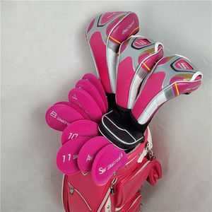 4 étoiles Clubs de golf femmes Honma S-06 Ensemble complet Honma Beres S-06 Driver Fairway Woods Irons Putter Graphite Shaft avec couvre-tête / 13 pièces sans sac de golf