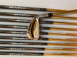 Honma IS-07 – ensemble de fers 4 étoiles, Clubs de Golf Honma S-07 4-11AwSw R/S/SR Flex ARMRQ, manche en Graphite avec couvre-tête