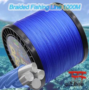 4 brins Ligne de pêche tressée 1000m 1093yards Super Strong Japan Multifilament PE Ligne de pêche tressée 10lb 20lb 30lb 40lb 50lb 12896245