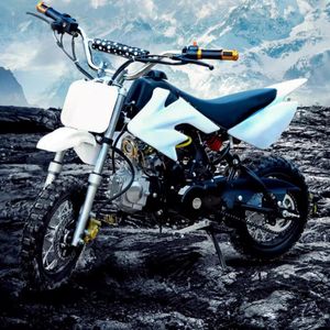 Scooter de 4 tiempos Little Flying Eagle Motocicleta Off-Road Combustible de dos ruedas Niños para niños adultos y niñas Regalo de motocicleta fuera de la carretera 125cc