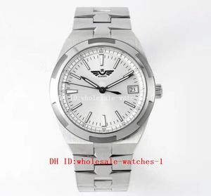 4 Style Fashion Men Watch BRAND NEW 41MM 4500V 4500V / 110A-B128 Cadran Blanc Mécanique Transparent Automatique Saphir Cristal Mens Watch Montres