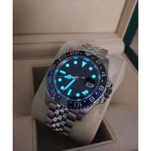 4 Style Super N Factory Watch 904L Steel Men's 41mm zwarte keramische bezel Sapphire 126610 Diving 2813 2388
