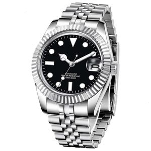 4 Style Super N Factory Watch 904L Steel Men's 41mm zwarte keramische bezel Sapphire 126610 Diving 2813 3058