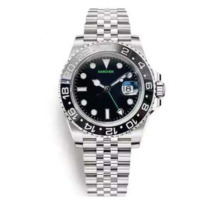 4 Style Super N Factory Watch 904L Steel Men's 41mm zwarte keramische bezel Sapphire 126610 Diving 2813 1512