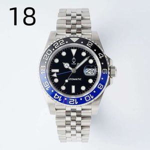 4 Style Super N Factory Watch 904L Steel Men's 41mm zwarte keramische bezel Sapphire 126610 Diving 2813 5674