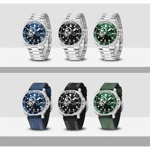 4 Style Super N Factory Watch 904L Steel Men's 41mm zwarte keramische bezel Sapphire 126610 Diving 2813 6405