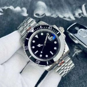 4 Style Super N Factory Watch 904L Steel Men's 41mm zwarte keramische bezel Sapphire 126610 Diving 2813 2953