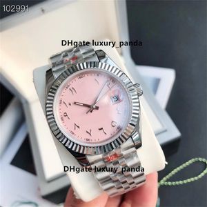 4-stijl top heren horloge luxe horloge 41 mm automatische machine Midden-Oosten Arabische digitale Dubai 8215 Beweging 904L SAPPHIRE Waterdichte keramische lichelse horloges-1