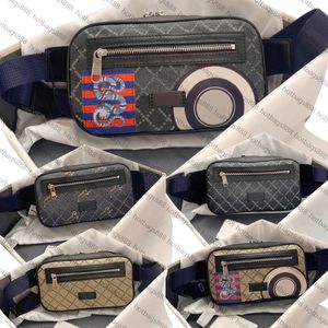 4 -stijl taillezakken Designer Fanny Pack Crossbody Outdoor schouder Bumbag riemtas BUM Handtas Heren Leerontwerpers Tas Dust Bags