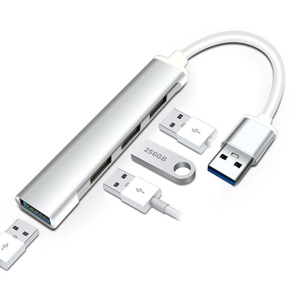 4 HUB USB 3.0 Type C Hubs Adaptateur multi-séparateur 4 ports OTG Station d'accueil haute vitesse universelle pour Xiaomi Lenovo Macbook Pro 13 15 PC Accessoires informatiques