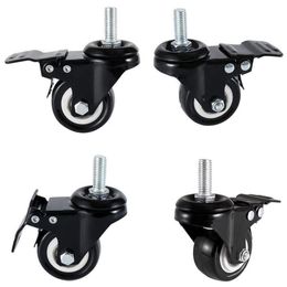 4 x Casters 50mm Swivel Castor Wheels Trolley Furniture Caster Heavy Duty2603