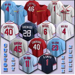 4 Yadier Molina Baseball 28 Nolan Arenado Jersey 46 Paul Goldschmidt Cardinal Paul DeJong Ozzie Smith Adam Wainwright Albert Pujols Andrew Knizner Lars Nootbaar