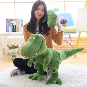 40-100cm peluche animaux en peluche dinosaure jouets en peluche dessin animé tyrannosaure poupées mignonnes pour enfants enfants garçons cadeau d'anniversaire FY7952 JY29