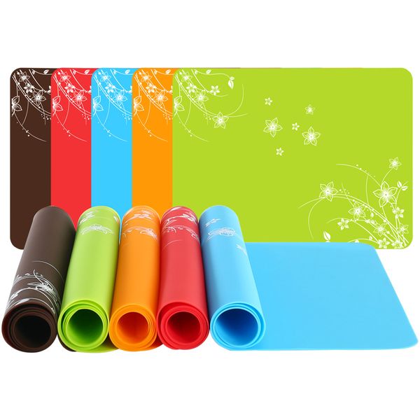 40*30cm épaissir Silicone bébé Table tapis roulant épaissi isolation thermique plaque de cuisson nourrissons Tables à manger tampons de cuisson