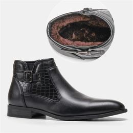 4046 bottes d'hiver hommes antidérapantes chaussures d'hiver chaudes et confortables hommes 201204