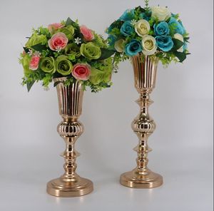 40/50 CM porte-boule de fleurs décoration de fête support de Vase en métal décor de mariage plomb de route Arrangement de fleurs ornements d'intérieur