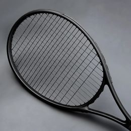 40-55 LBS Ultralight Zwart Tennisrackets Carbon Raqueta Tenis Padel Racket Bespannen 4 3/8 Racchetta Tennisracket racket 231225