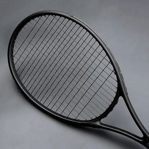 40-55 LBS Ultralight Zwart Tennisrackets Carbon Raqueta Tenis Padel Racket Bespannen 4 3/8 Racchetta Tennisracket racket 240116