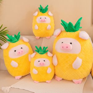 40 cm Knuffels Ananas Varken Pluche Baby Speelgoed Knuffels Pop Kawaii Kussen Kinderen Verjaardag Kerstcadeau LT0134