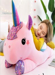 40 cm Unicorn Plush Toy Creative Starry Sky Children039S Doll Sleepkussen Girl Gift300C1017844