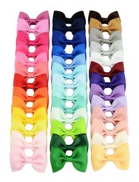 40 couleurs 275 pouces Barrettes colorées avec bébé filles Bows Ribbon Boutique Bow ACCORD POPULIT