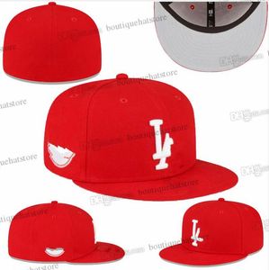 40 couleurs hommes baseball chapeaux ajustés marron SD sport casquettes de créateurs entièrement fermées couleur noire casquette de baseball new york chapeau cousu une lettre amour hustle cercle rouge 1980