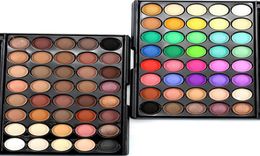 40 Colors Studio Special Eyeshadow Palette Maquillaje de larga duración Matte Matte Shimmer Sombra de ojos Commesty Sheashadow Paleta1702481