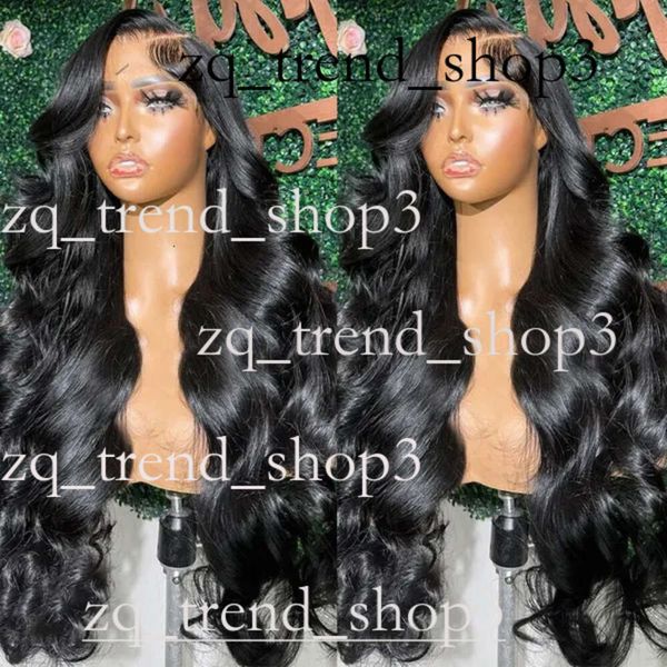 40 pouces 13x4 Body Wave Lace Front Heuv Hair Wigs 250% Brésilien Water Wave Lace Frontal Wig for Women Blonde / Red / Grey Synthetic Wig Cosplay 654