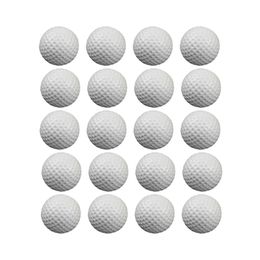 Balles de pratique de Golf à Air, 40 pièces, en mousse, pour entraînement intérieur et extérieur, tapis de frappe dans l'arrière-cour, blanc, 240323