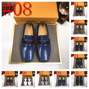 40 Stijl Hot Luxe Lederen Heren Schoenen Bruiloft Formele Britse Stijl Schoenen Business Casual Kantoor Loafers Schoenen Instappers Jurk Schoenen maat 38-46