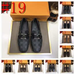 40 Stil Sommer Herren Casual Designer Loafer Leder Loafer Schuhe für Männer Mode Licht Wohnungen Mann Weiße Turnschuhe Slip-On Fahren Große Größe 38-46