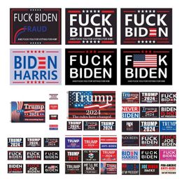 40 styles 2024 Trump Flag Biden n'est pas mon président 90 * 150 cm Élection présidentielle américaine FlagsTrumps Drapeaux Bannières T2I52482