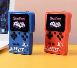 Consola de videojuegos portátil 400 en 1 Diseño retro de 8 bits - Admite dos jugadores Cable de salida AV incluido