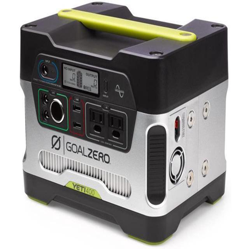Centrale électrique portable 400, générateur alimenté par batterie de 400 Wh, alternative avec sorties 12 V CA et USB